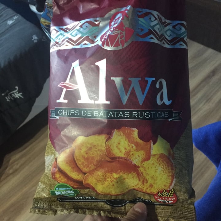 photo of Alwa Chips de batatas rústicas shared by @baldirex on  16 Dec 2020 - review