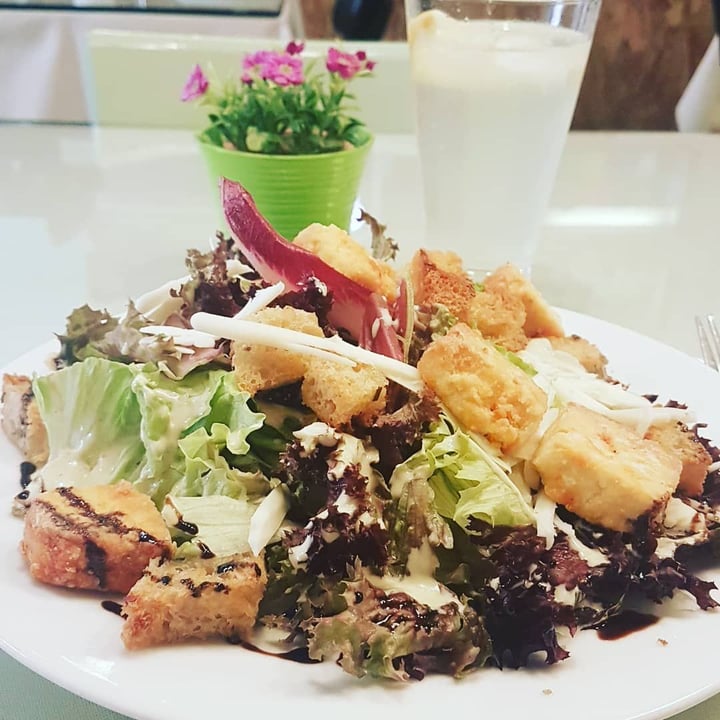 review photo of Organi Chiado Tofu Ceasar Salad shared by @belenpalace on 16 Jul 2019 - review