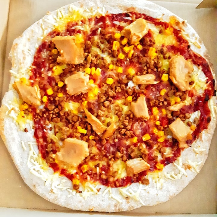 review photo of Telepizza - Comida a domicilio Barbacoa Vegui shared by @littleveganpanda on 22 Feb 2021 - review