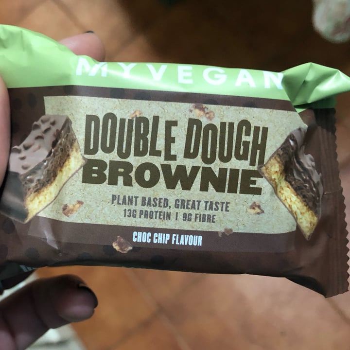 photo of MYVEGAN Brownie choc chip shared by @veganningbetter on  18 Jan 2022 - review