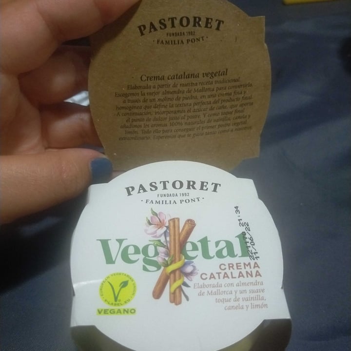 photo of Pastoret Crema Catalana shared by @noevegan on  20 May 2022 - review