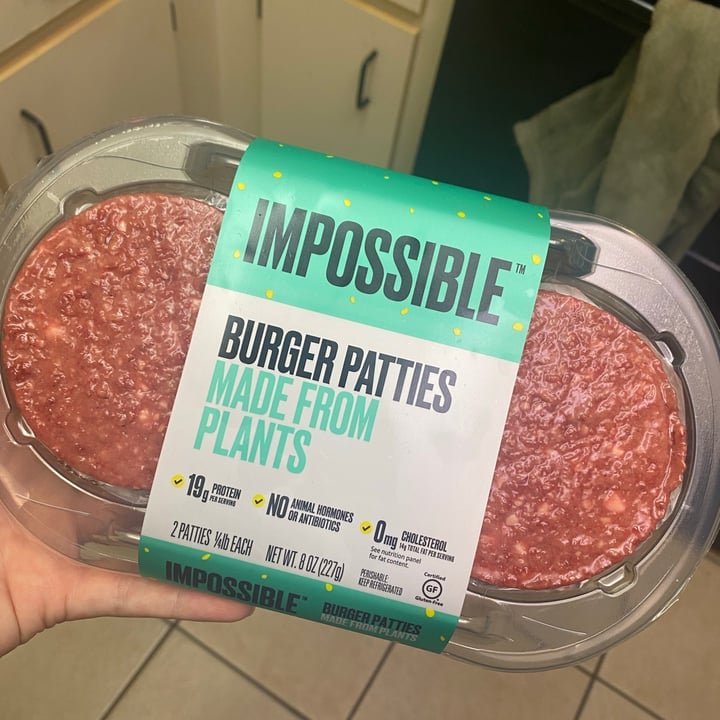 photo of Impossible Foods Impossible Burger Patties shared by @criszy on  19 Apr 2021 - review