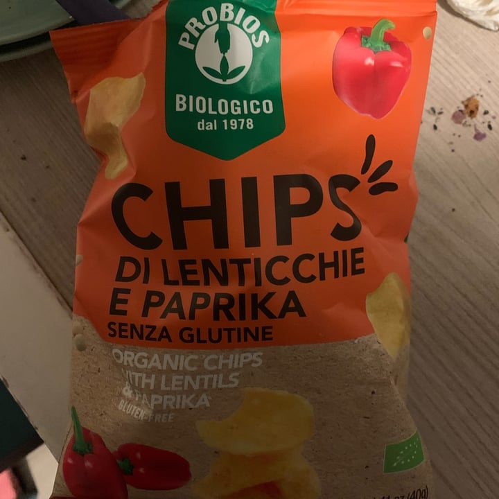 photo of La Via Del Grano  Chips di lenticchie e paprika shared by @glaver18 on  12 Mar 2022 - review