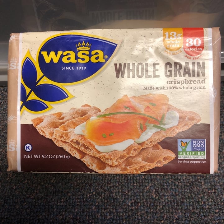 photo of Wasa Whole Grain Crispbread shared by @vanessa19 on  08 Dec 2019 - review