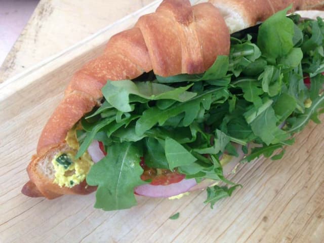 Photo of the dish “"Egg" salad croissant”