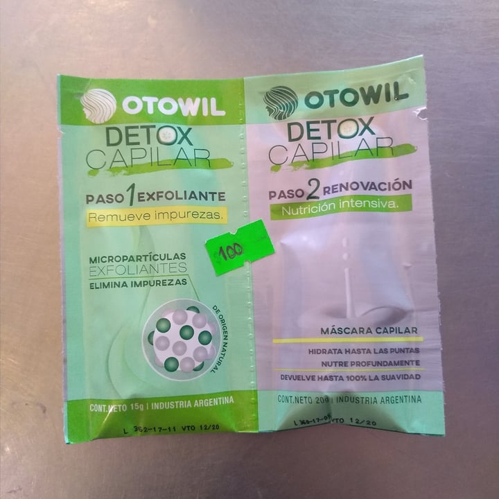 review photo of Otowil Detox capilar shared by @ideapilotofundacion on 10 Dec 2021 - review