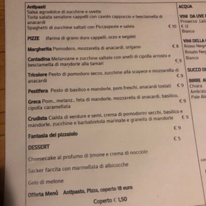 review photo of Agriturismo Biologico Vegano Piccapane, Cutrofiano, Salento pizza shared by @satyavegan on 20 Jul 2020 - review