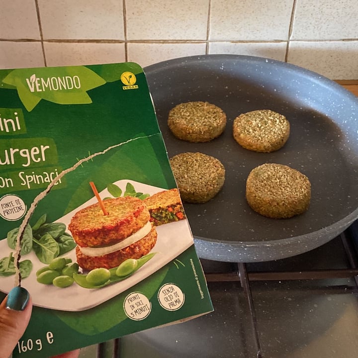 photo of Vemondo Mini burger con spinaci shared by @uornik2 on  21 Sep 2022 - review