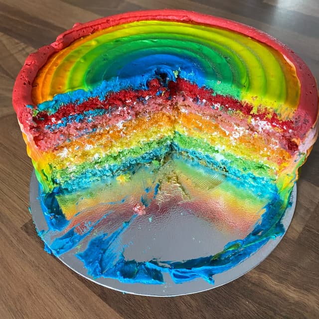 Photo of the dish “Rainbow cake”