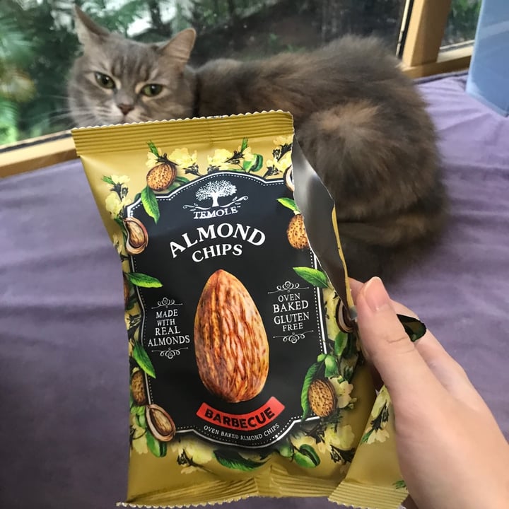 photo of Temole Almond Chips shared by @mehmehrene on  09 Nov 2021 - review