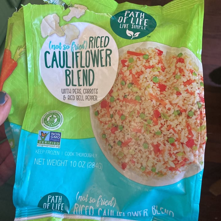 photo of Path of life Riced cauliflower Blend shared by @gutsygrackle on  27 Jun 2021 - review