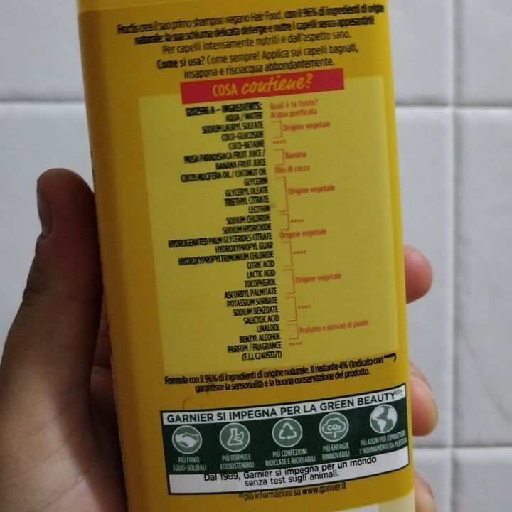 photo of Garnier Shampoo banana shared by @megghy on  09 Jun 2022 - review