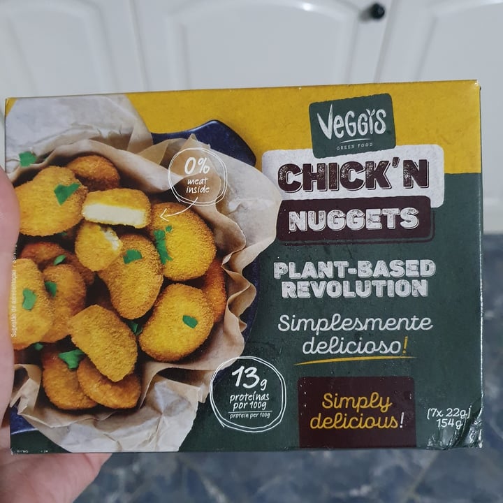 photo of Veggis Chick'n Nuggets shared by @beafferreira on  18 Sep 2021 - review