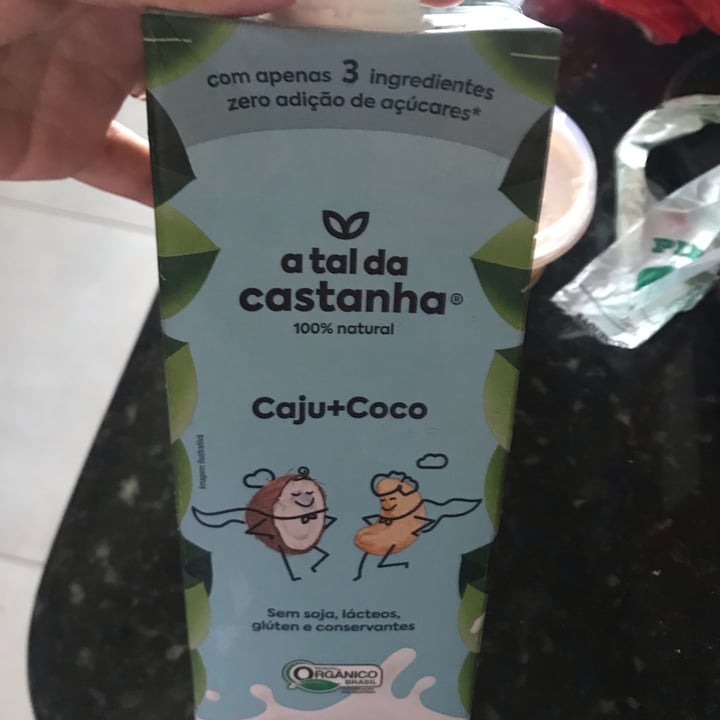 photo of A Tal da Castanha Alimento com Castanha de Caju e Leite de Coco orgânico shared by @izamontechi on  10 May 2022 - review