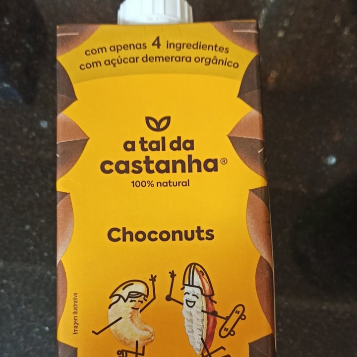 photo of A Tal da Castanha Bebida vegetal shared by @veronicarodrigues on  22 Jul 2021 - review