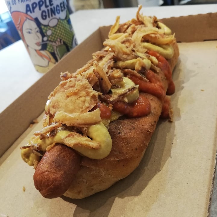 photo of Veganlove street food Onion Dog shared by @sakura87sam on  11 Mar 2022 - review