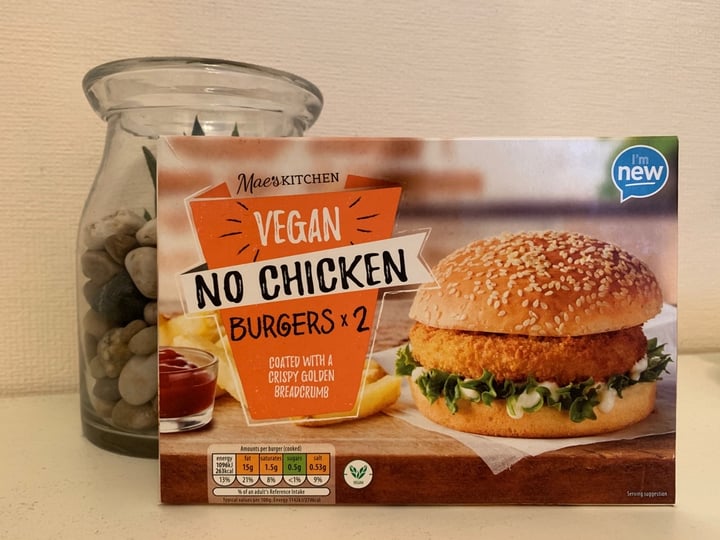 photo of ALDI Vegan ‘No Chicken’ Burger shared by @xjordan26x on  16 Jan 2020 - review