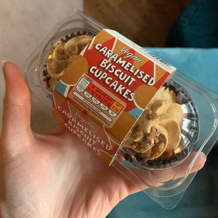photo of ALDI Caramelised biscuit cupcake shared by @faunking on  14 Jan 2021 - review