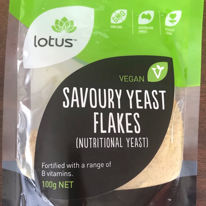 photo of Lotus™️ Savoury Yeast Flakes (nutritional yeast) shared by @lil-chickpea on  28 May 2021 - review