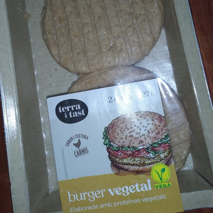 photo of Terra i tast Burger vegetal shared by @mariavalverde on  06 Feb 2021 - review