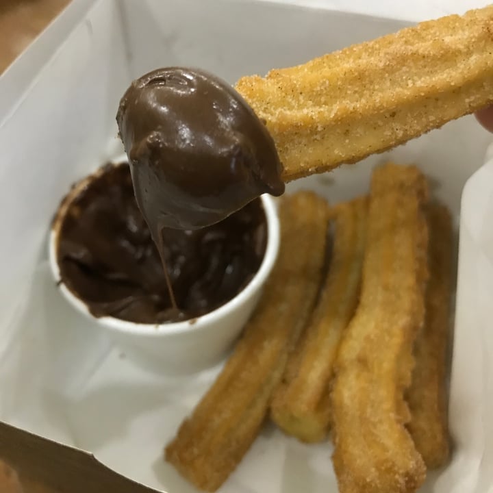 photo of Um Sonho de Coxinha (Cantina Vegana) Mini Churros shared by @silkekpott on  06 Oct 2022 - review