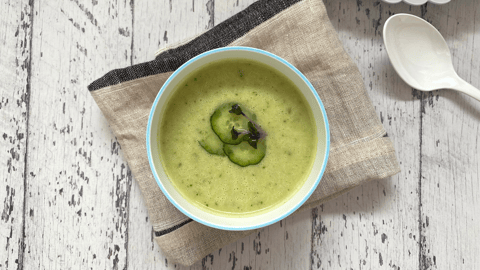 Refreshing Cold Cucumber Soup