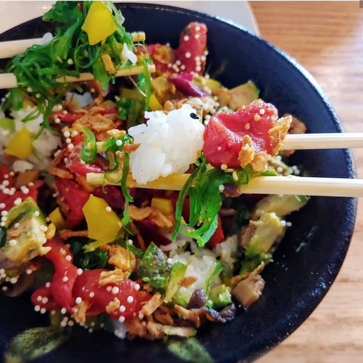 photo of Tomo Sushi & Ramen Vegan Poké shared by @lexathevegangeek on  16 Dec 2019 - review