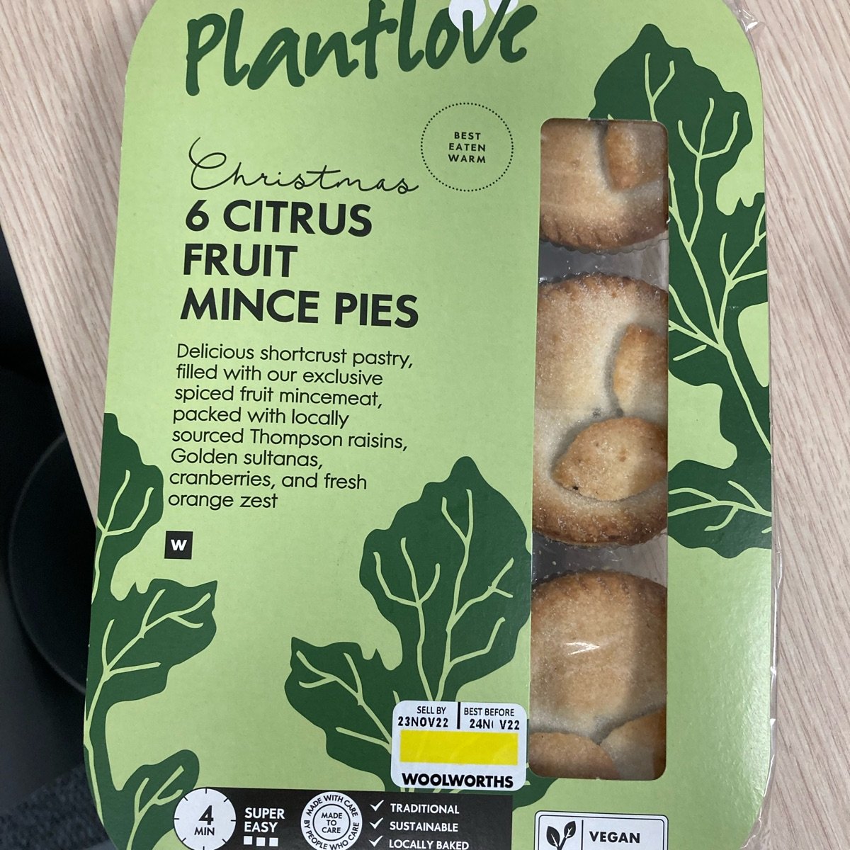 Woolworths Citrus Fruit Mince Pies Reviews abillion
