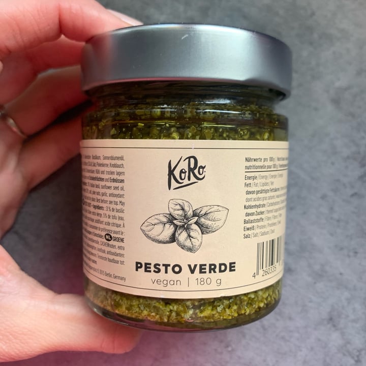 photo of Koro Pesto Verde shared by @chiaras on  27 Nov 2021 - review