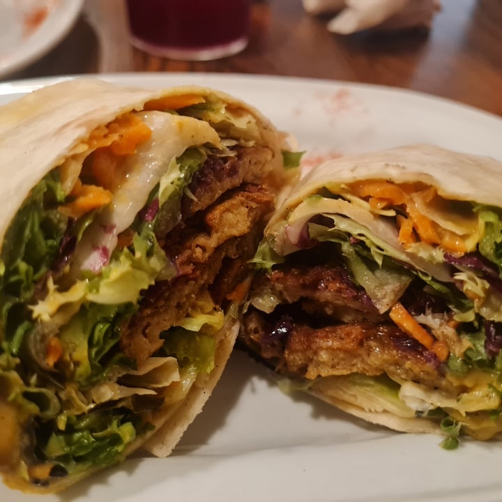 review photo of chilimosa Wrap Seitan Kebab shared by @vegjon on 31 Aug 2022 - review