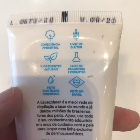 Loção Hidratante Corporal Vegano Espaçolaser 150ml - Espaçolaser