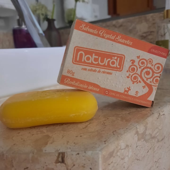 photo of Natural Joy Sabonete vegetal com extrato de cúrcuma shared by @annemunizferreira on  27 Jun 2022 - review