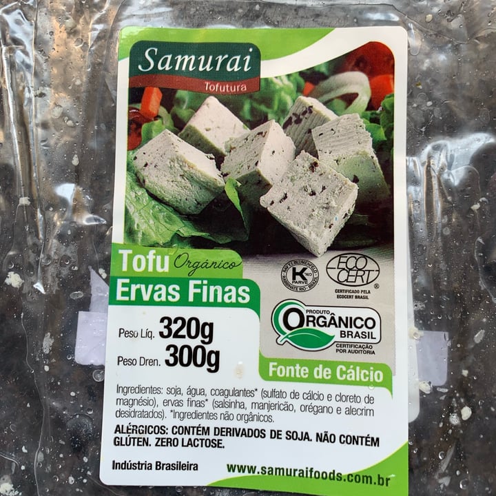 photo of Samurai Organic Foods Tofu com Ervas Finas shared by @claryshanti on  09 Sep 2022 - review