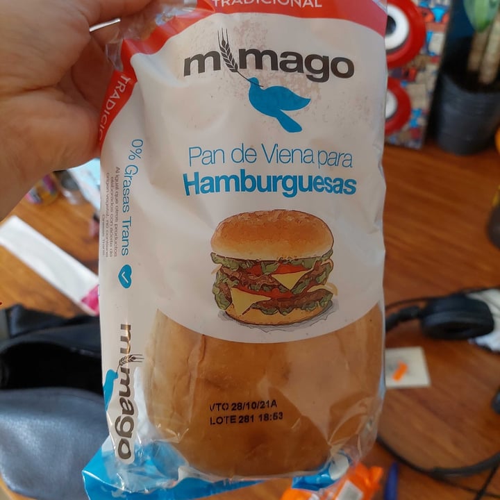 photo of Mimago Pan de Viena para Hamburguesas shared by @canelones on  18 Oct 2021 - review