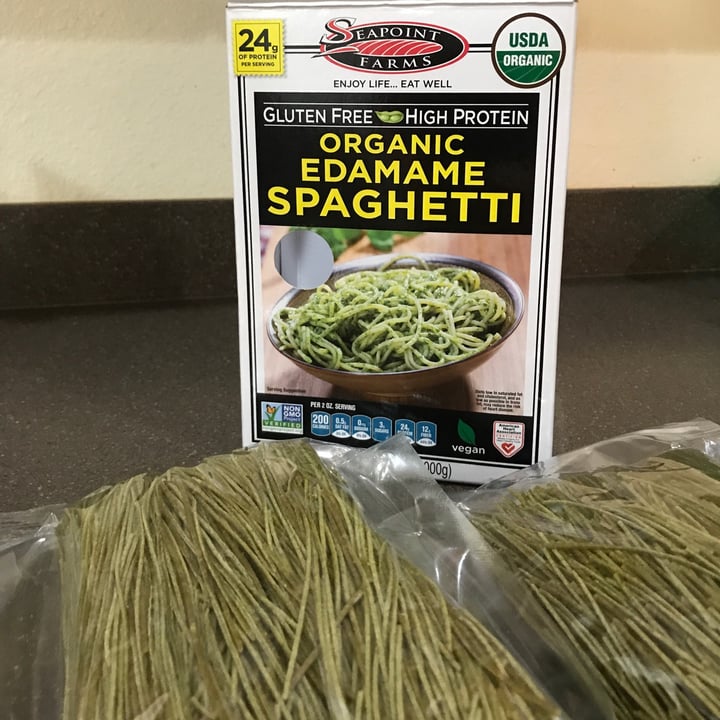 photo of Seapoint Farms Organic edamame spaghetti shared by @steelefamily on  12 Sep 2020 - review