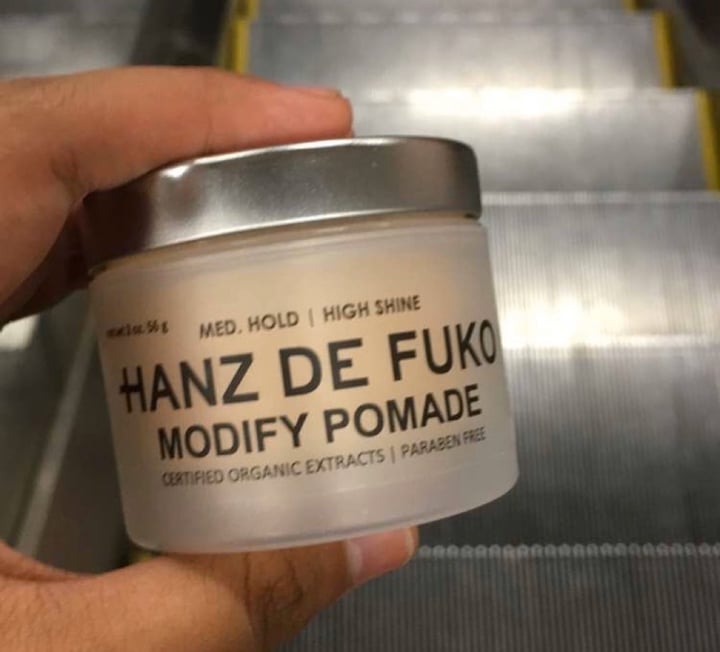 photo of Hanz de Fuko Hanz De Fuko Modify Pomade shared by @jintan on  25 Mar 2020 - review