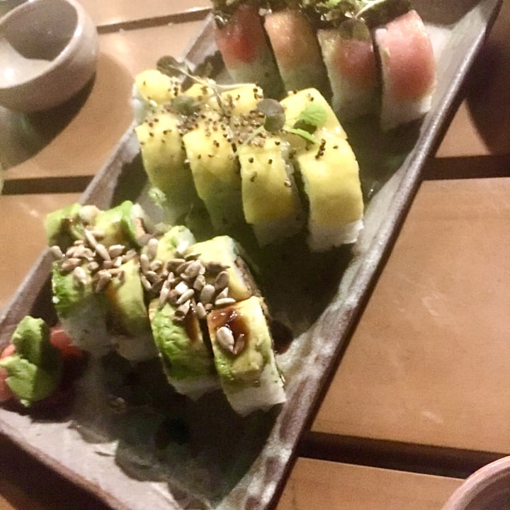review photo of Let it V - Vegan Sushi Sushi “here Comes The Sun” 15 Piezas shared by @antocapparelli on 26 Dec 2020 - review