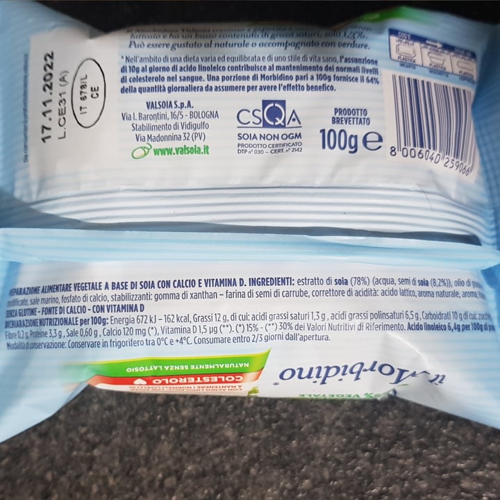 photo of Valsoia il morbidino shared by @ieio on  28 Oct 2022 - review