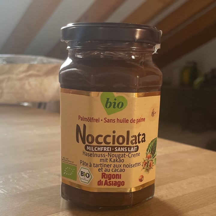 review photo of Rigoni di Asiago Nocciolata Dairy Free Hazelnut Spread with Cocoa shared by @barbaralupusella on 13 Mar 2022 - review