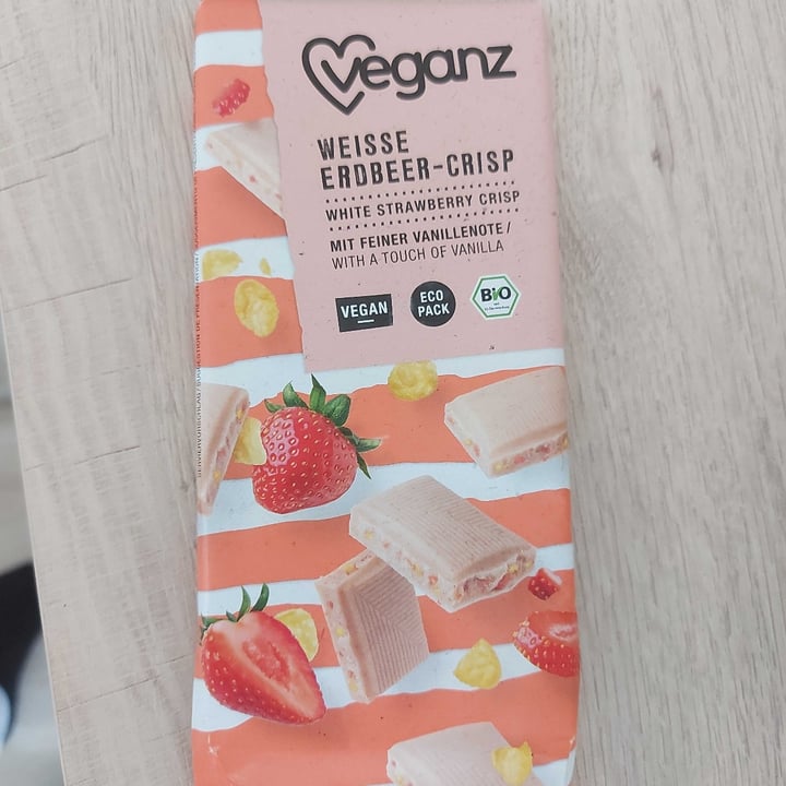 photo of Veganz Weiß Erdbeer-Crisp shared by @puky on  15 Apr 2022 - review