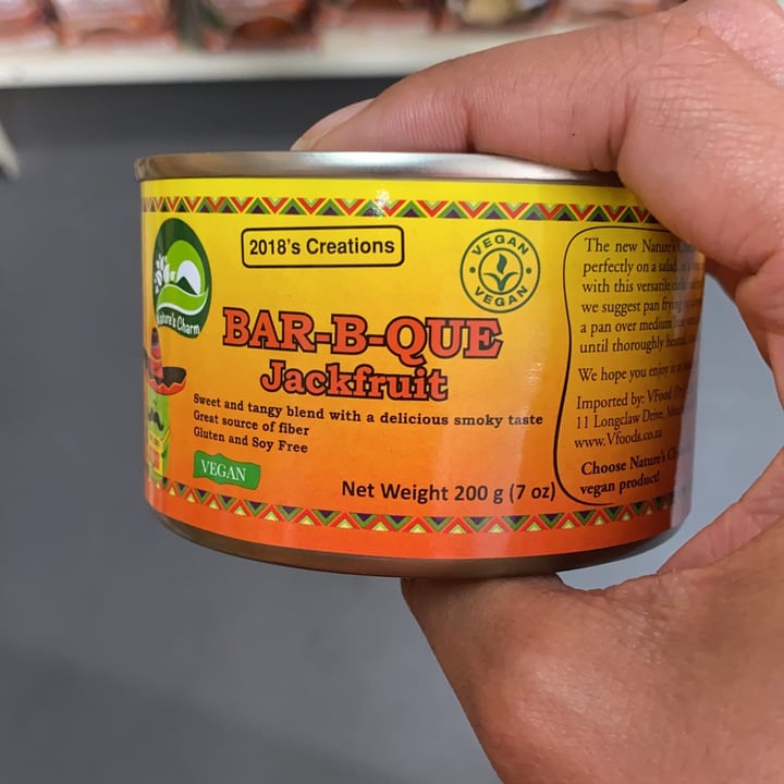 photo of Nature's Charm Bar-B-Que Jackfruit shared by @kelsoeatskindly on  22 Dec 2020 - review