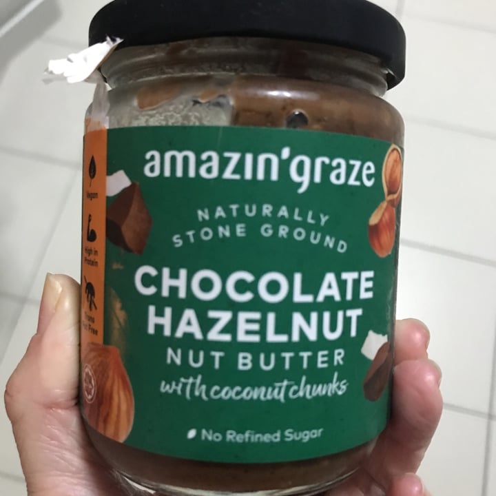photo of Amazin' graze Chocolate Hazelnut nut Butter With Coconut Chunks shared by @ahgeng on  09 Nov 2020 - review
