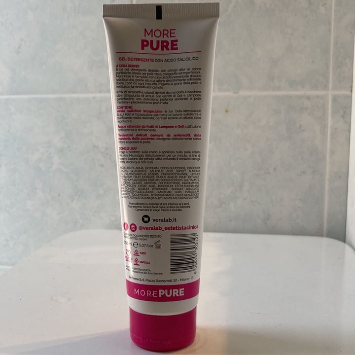 review photo of Veralab More Pure shared by @giuliabalestrino on 15 Apr 2022 - review