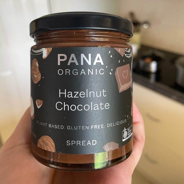 photo of Pana Organic Hazelnut chocolate spread shared by @plantbasedancer on  04 Nov 2021 - review