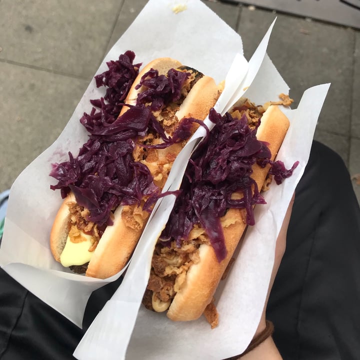 review photo of IKEA Berlin-Spandau Veggie Hotdog shared by @strawberrycow on 16 Sep 2021 - review