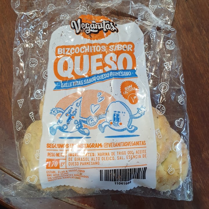 photo of Veganitas Bizcochitos sabor Queso shared by @belenarce on  04 Jul 2021 - review
