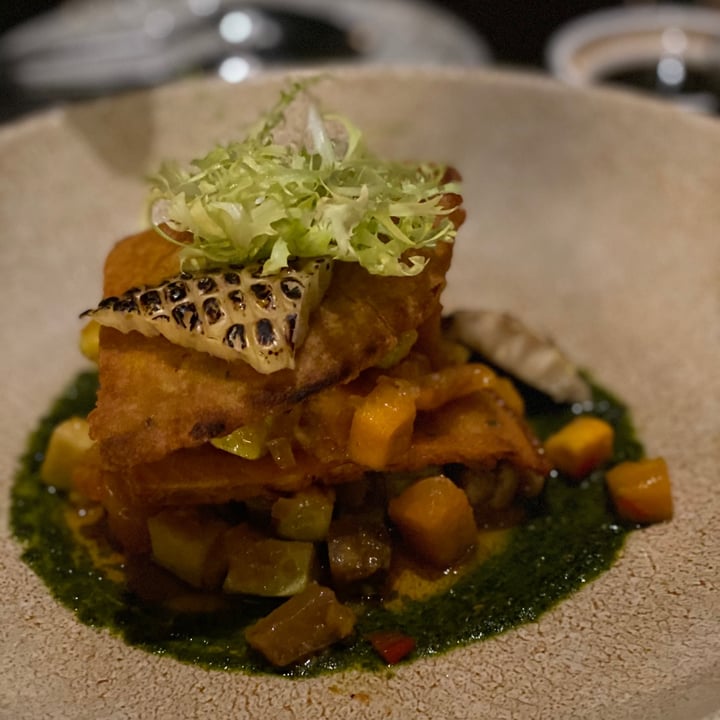 review photo of Skai chickpea sweetcorn pancake shared by @aileenlaksmono on 25 May 2021 - review
