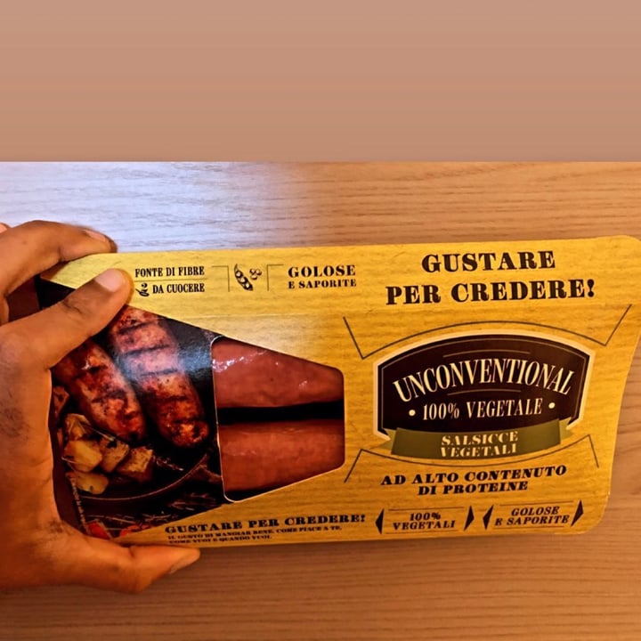 review photo of Unconventional Salsicce Vegetali - Sausages shared by @ciretto on 05 Jun 2022 - review