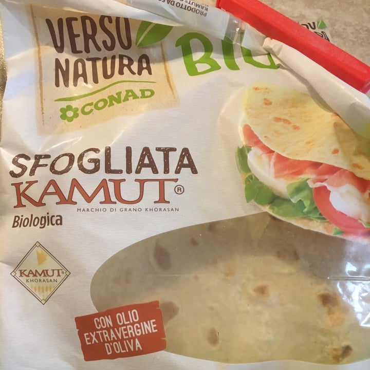 photo of Verso Natura Conad Veg Sfogliata di Kamut shared by @savethefuture on  19 Dec 2021 - review