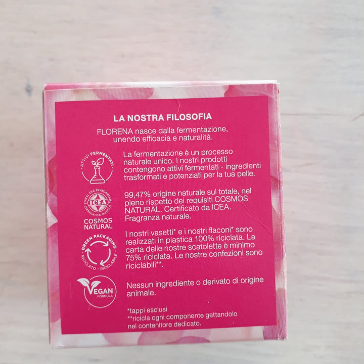 photo of Florena Fermented Skincare CREMA NUTRIENTE 24H shared by @francesca79 on  22 Jun 2022 - review